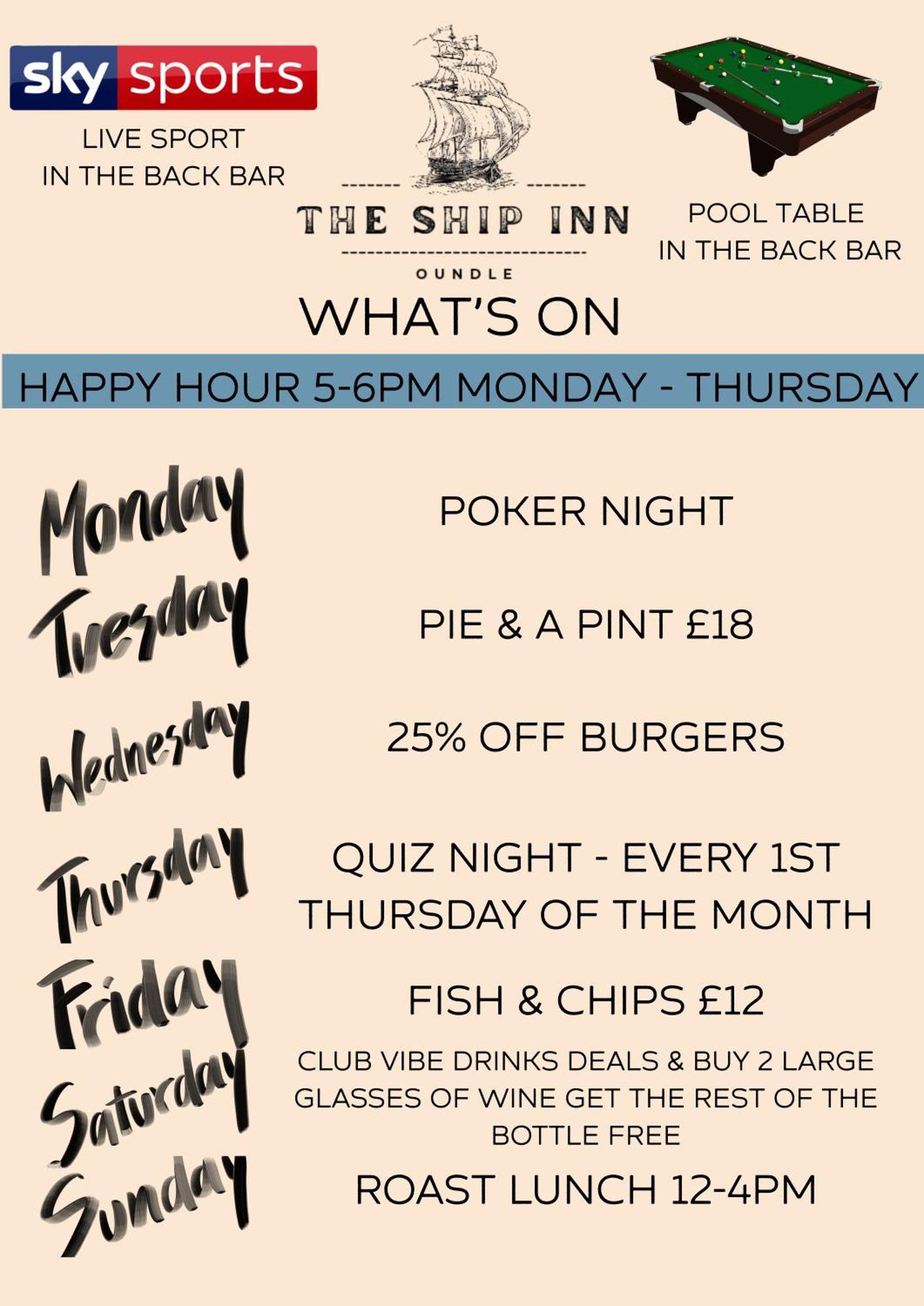 The Ship Inn Oundle Exterior foto